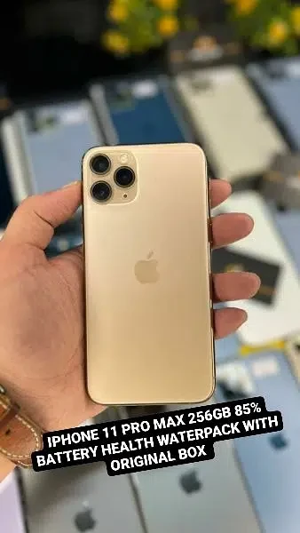 IPhone 11 Pro Max In Lahore 256 GB Gold Mobile Phones